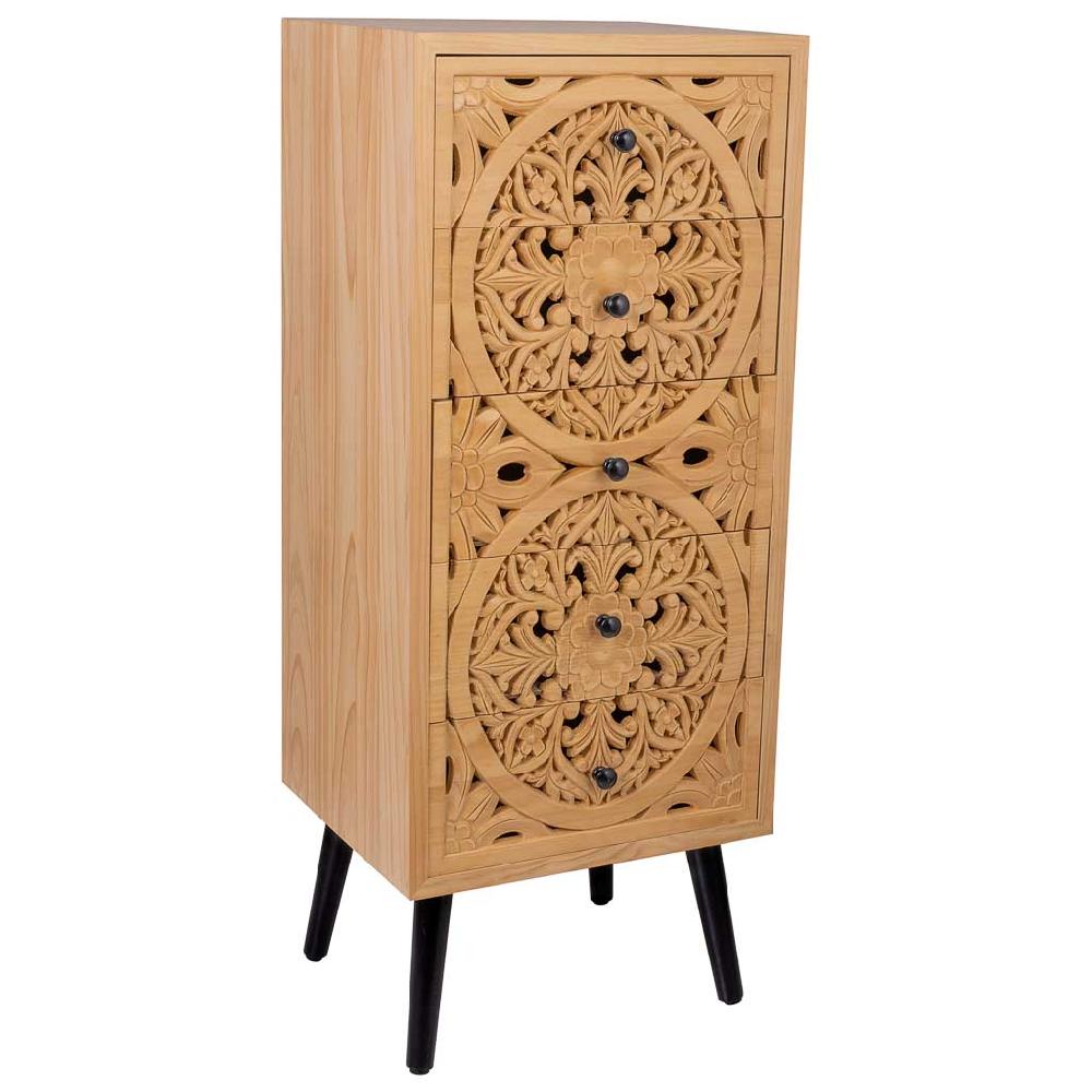 Creaciones meng MUEBLE - COMODAS Y SINFONIERS - sinfonier de madera marrón