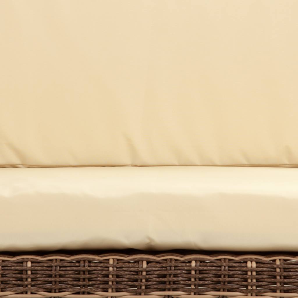 Creaciones Meng MUEBLE - CONJUNTOS DE JARDÍN - Kit Conjunto De Mesa Sofa Y 2 Sillones