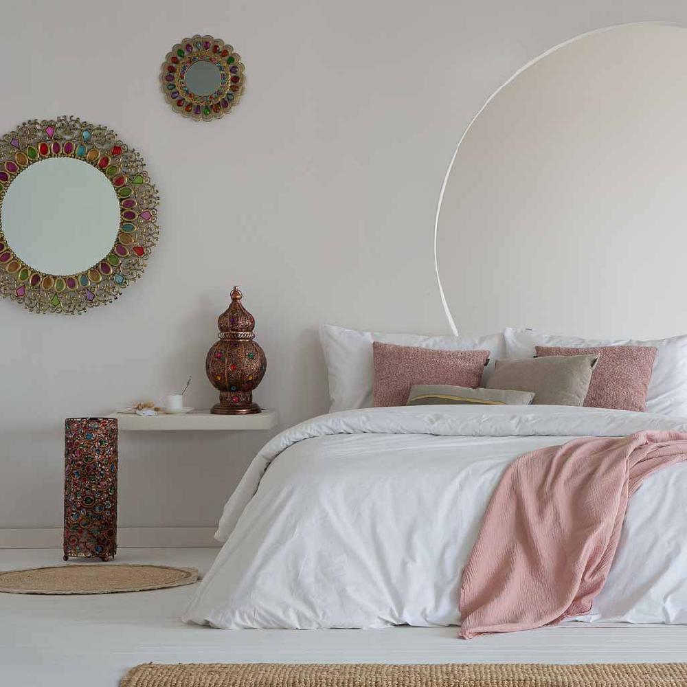 Creaciones Meng MUEBLE - ESPEJOS - Espejo Con Cristal Acrilico De Colores