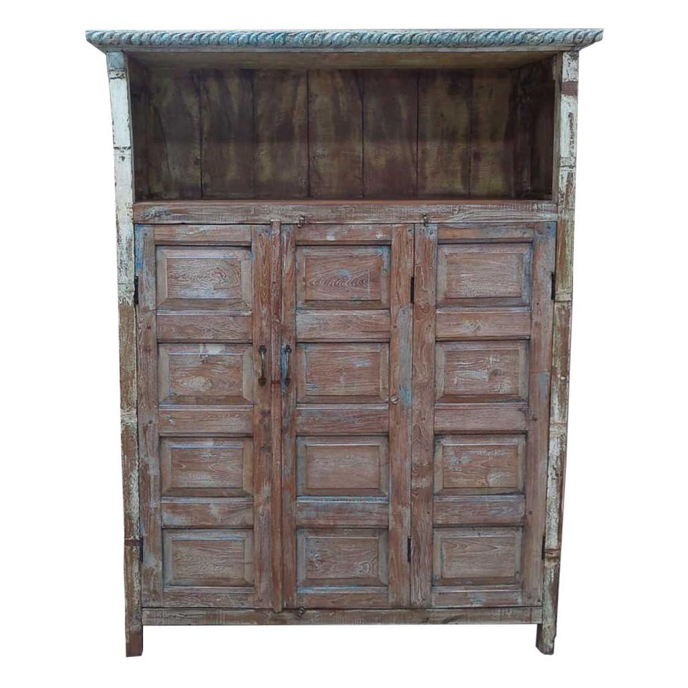 Creaciones Meng MUEBLE - ESTANTERIAS Y REPISAS - Estanteria De Madera Acabado Artesanal Marron