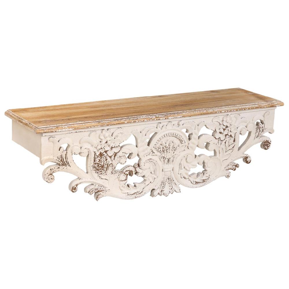 Creaciones meng MUEBLE - ESTANTERIAS Y REPISAS - repisa de madera blanco