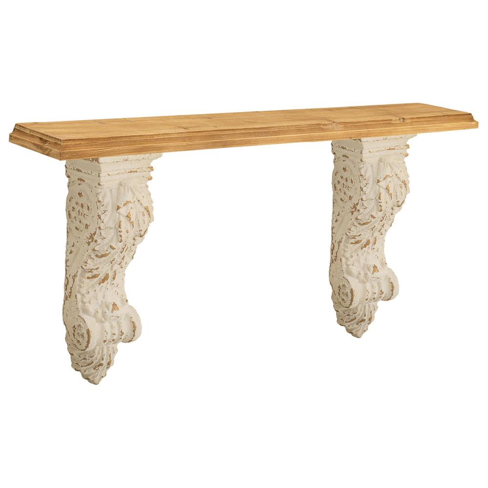 Creaciones meng MUEBLE - ESTANTERIAS Y REPISAS - repisa de madera blanco