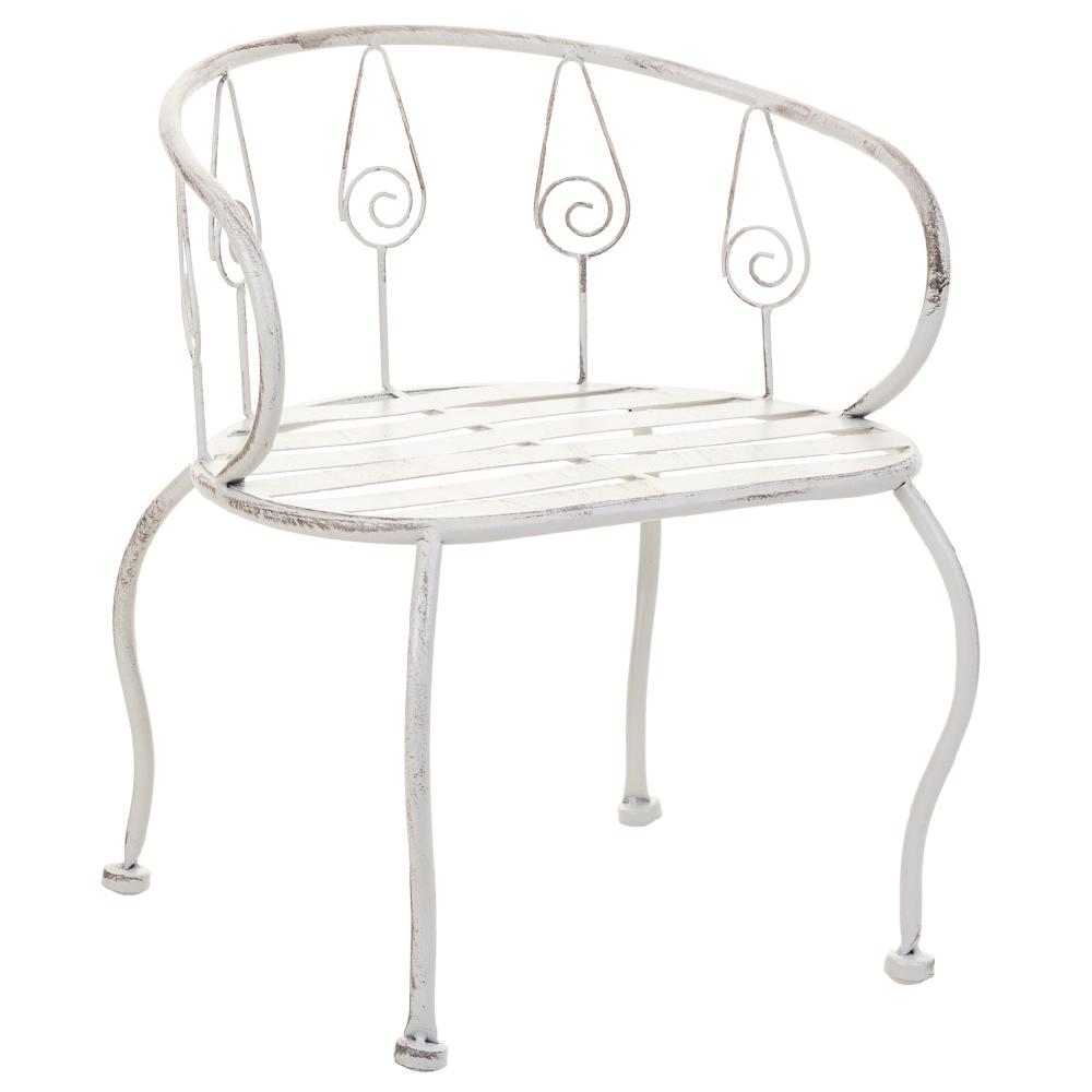 Creaciones meng MUEBLE - INFANTIL MUEBLE - silla infantil de forja blanco