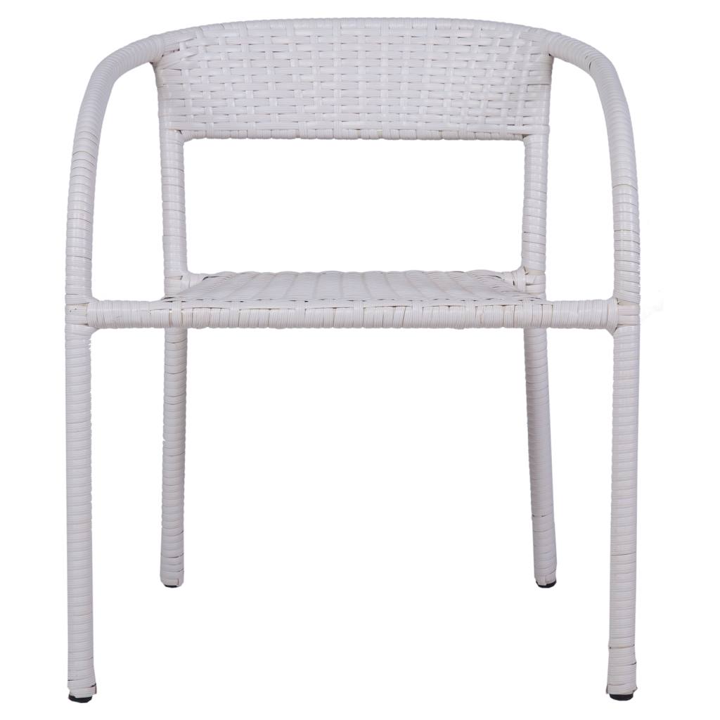 Creaciones Meng MUEBLE - INFANTIL MUEBLE - Silla Infantil De Rattan Sint. Blanca