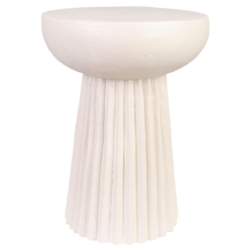 Creaciones meng MUEBLE - MESAS AUXILIARES - mesa auxiliar de magnesio blanca