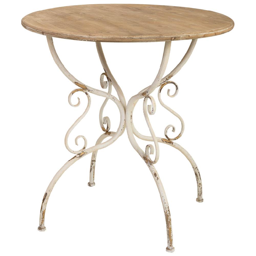 Creaciones meng MUEBLE - MESAS - kit mesa de madera y metal acabado envejecido