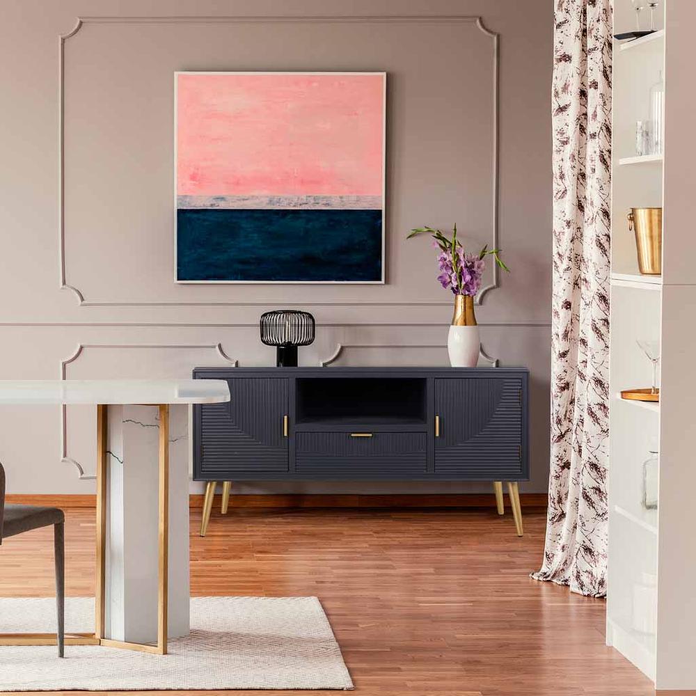 Creaciones Meng MUEBLE - MUEBLE AUXILIAR - Mueble Bajo De Madera