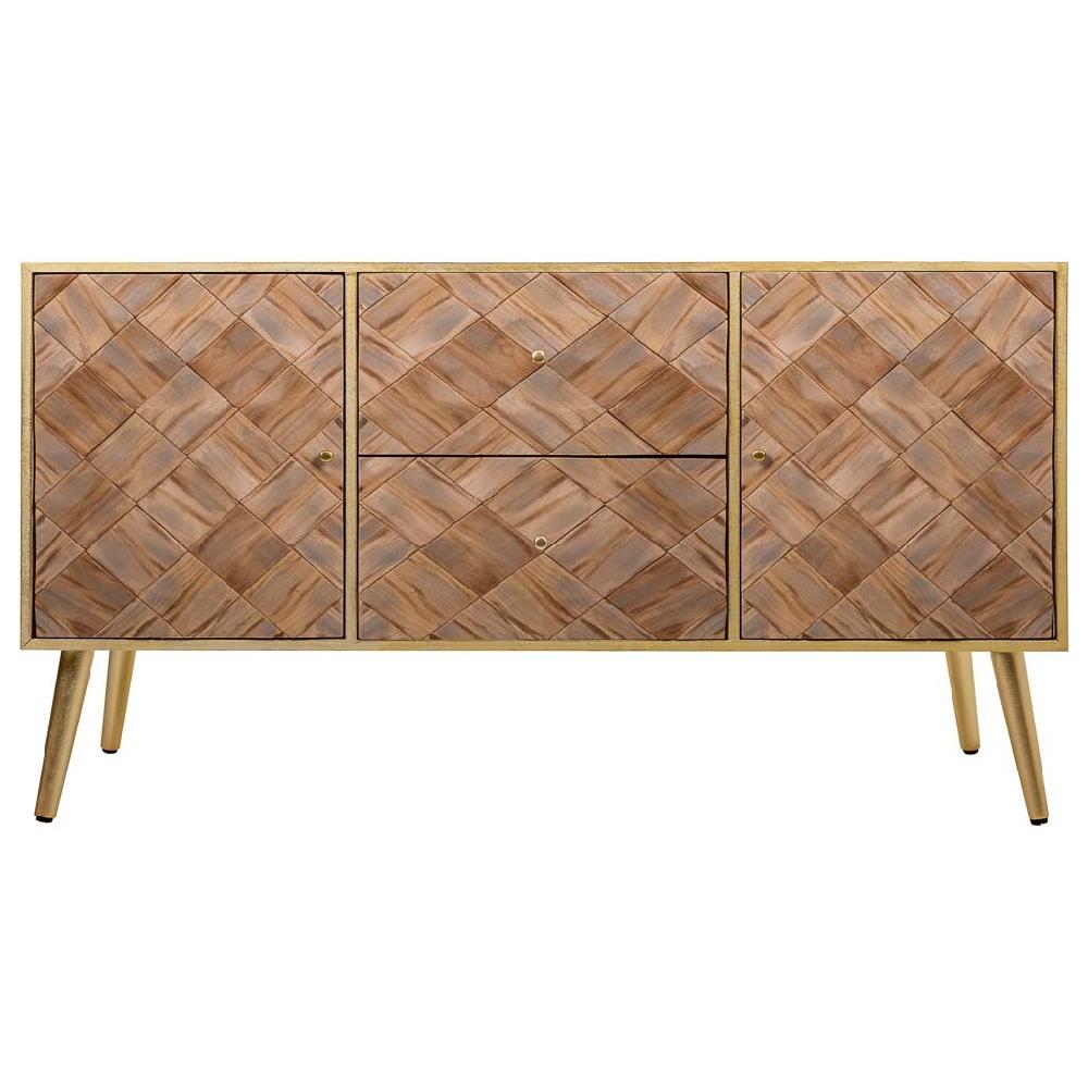 Creaciones Meng MUEBLE - MUEBLE AUXILIAR - Mueble Bajo De Madera