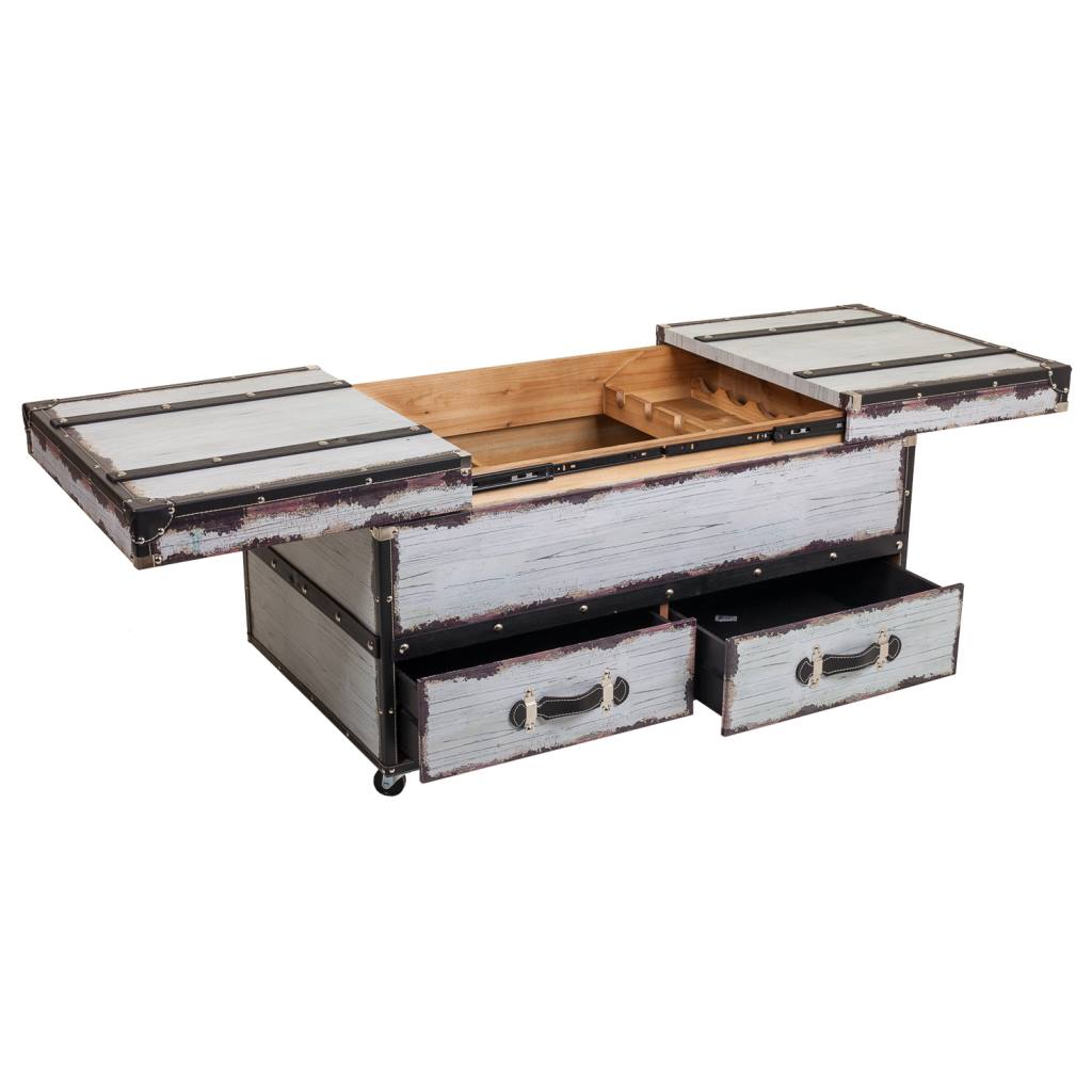 Creaciones meng MUEBLE - MUEBLES BOTELLEROS - botellero de madera y canvas