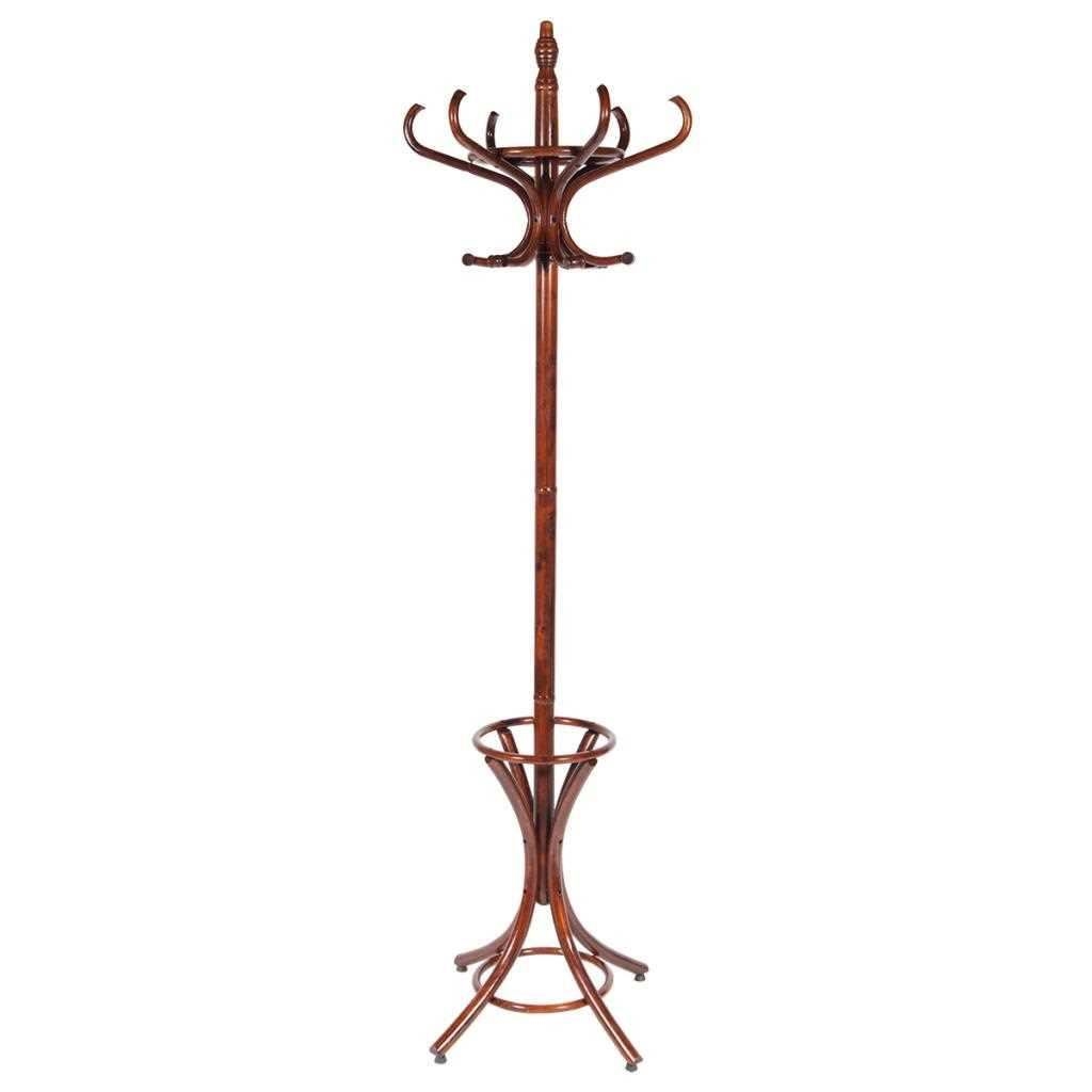 Creaciones meng MUEBLE - PERCHEROS - kit perchero de pie madera avellana