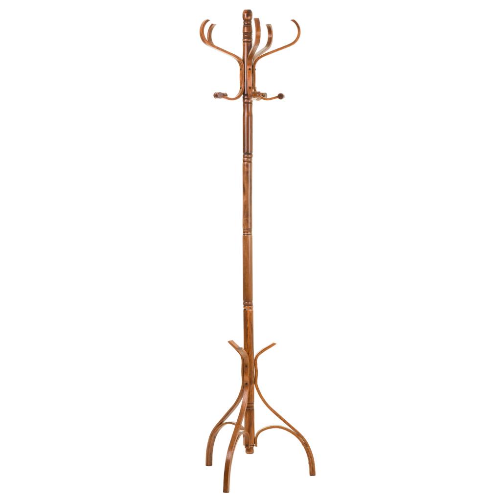 Creaciones meng MUEBLE - PERCHEROS - kit perchero pie madera lac avellana