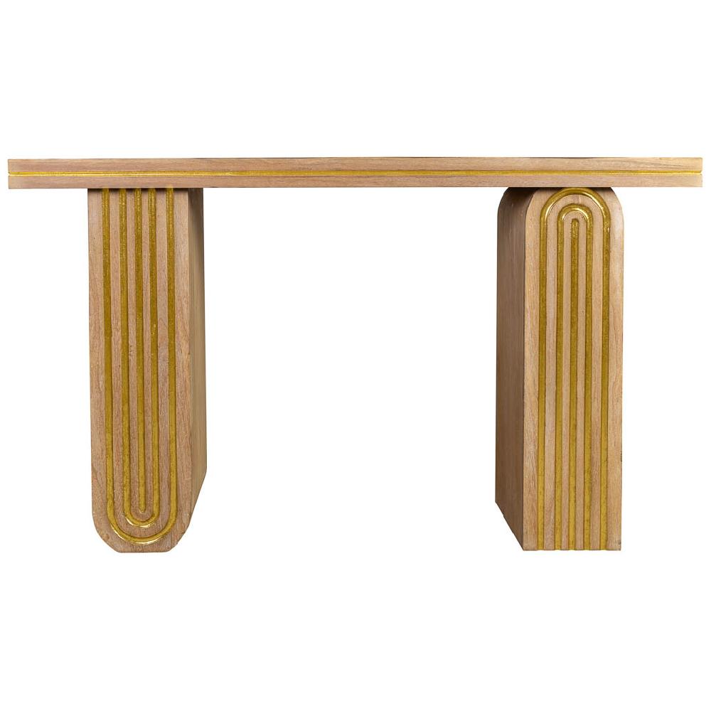 Creaciones Meng MUEBLE - RECIBIDORES - Recibidor De Madera Marrón