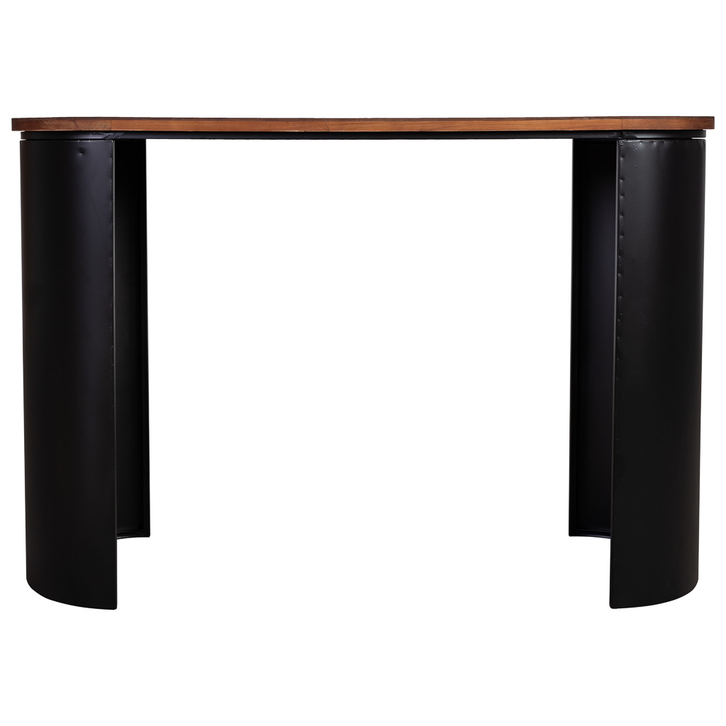 Creaciones Meng MUEBLE - RECIBIDORES - Recibidor De Madera Negro