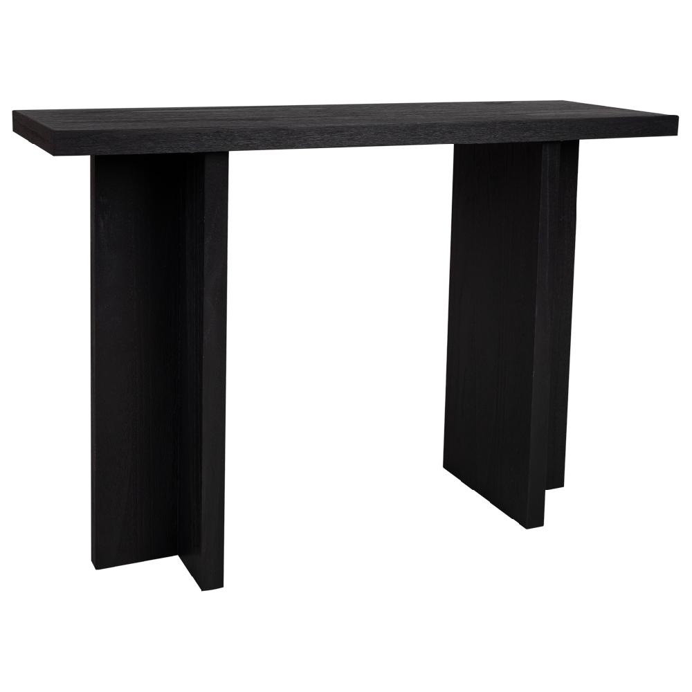 Creaciones meng MUEBLE - RECIBIDORES - recibidor de madera negro