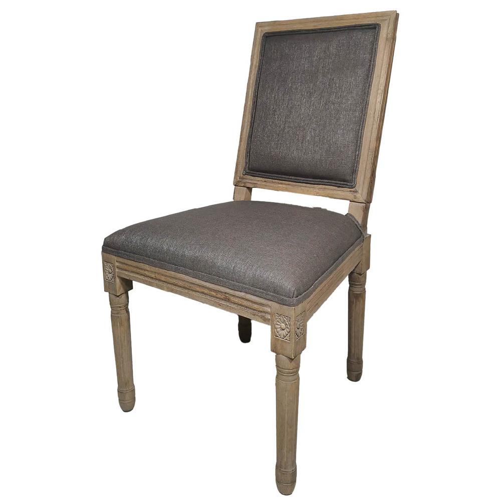 Creaciones meng MUEBLE - SILLAS - silla de madera tapizada