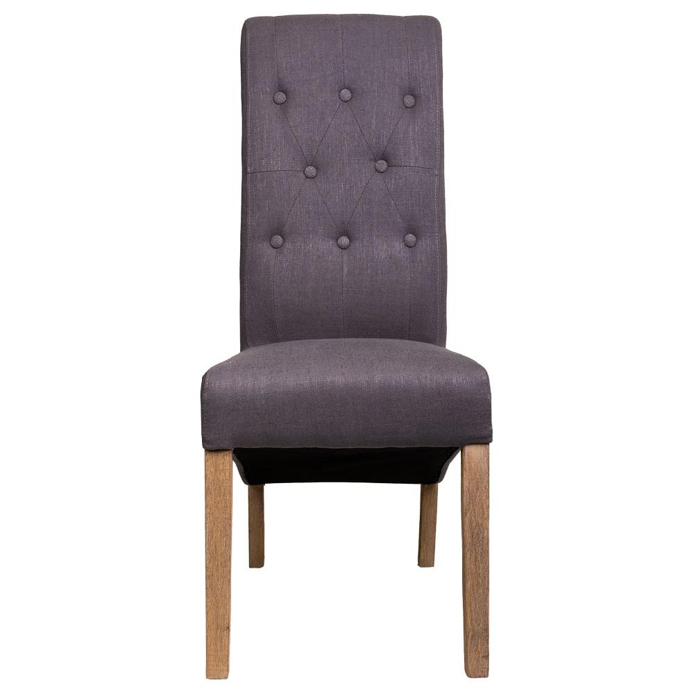 Creaciones Meng MUEBLE - SILLAS - Silla De Madera Tapizada