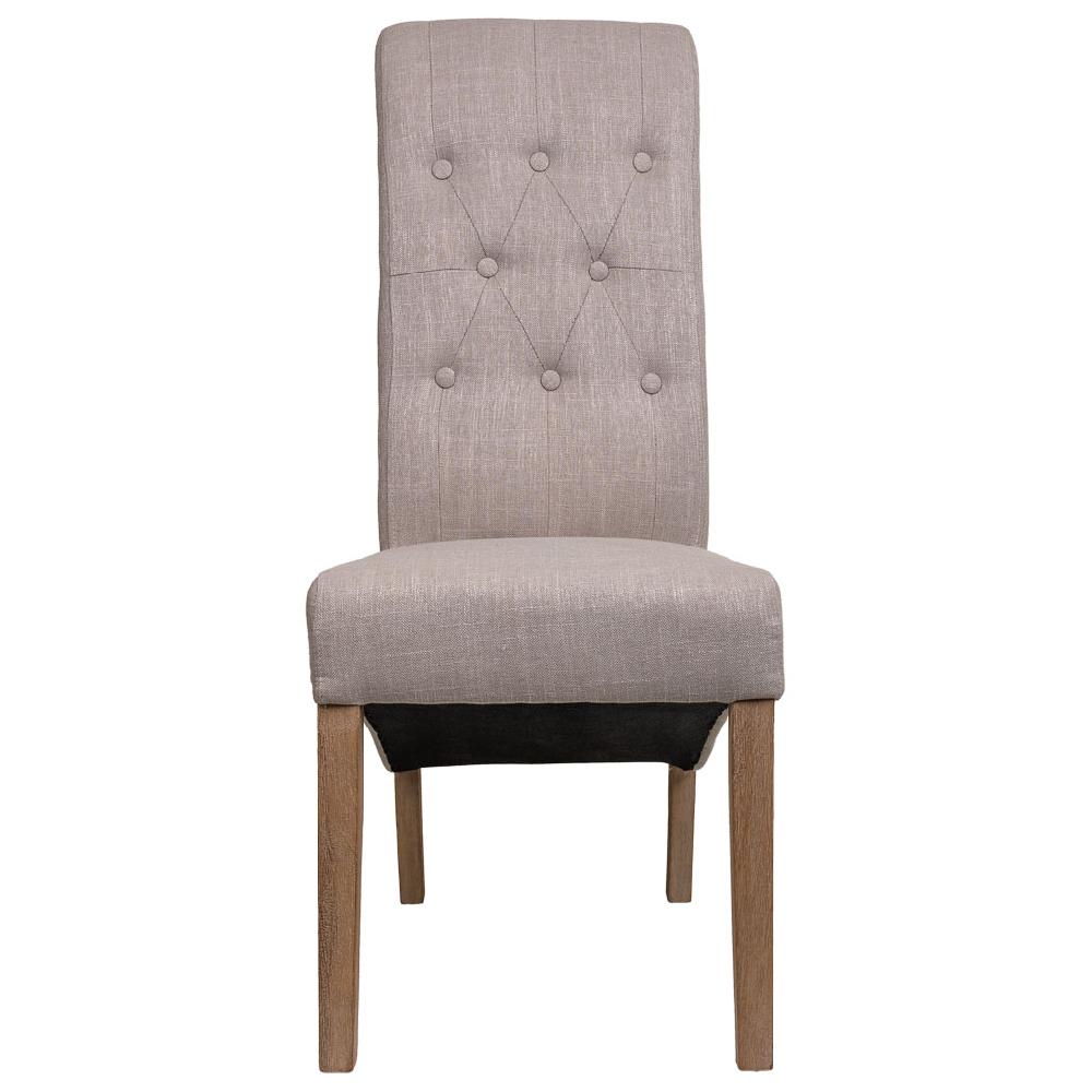 Creaciones Meng MUEBLE - SILLAS - Silla De Madera Tapizada