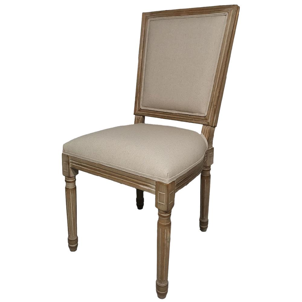 Creaciones meng MUEBLE - SILLAS - silla de madera tapizada