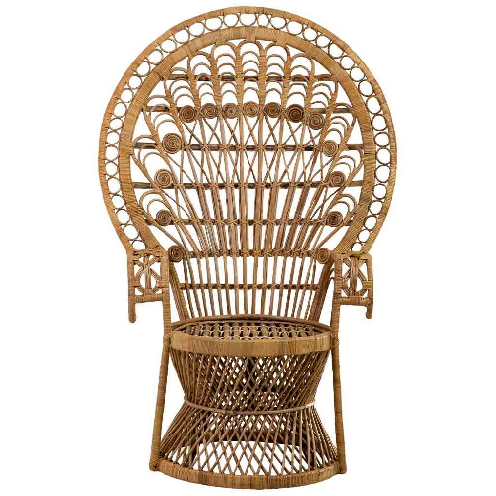 Creaciones Meng MUEBLE - SILLONES Y BUTACAS - Sillon De Caña Y Bambu Marron