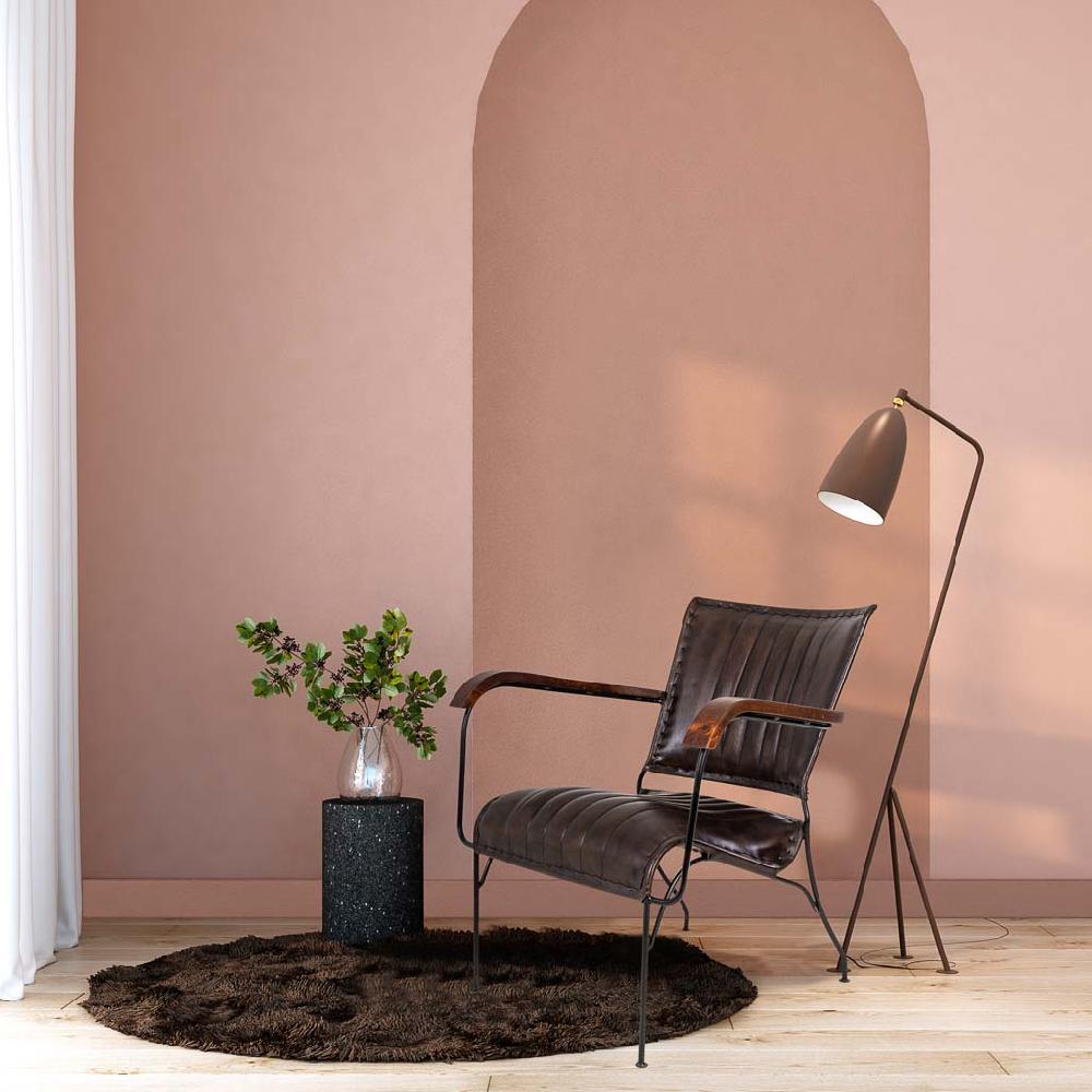 Creaciones Meng MUEBLE - SILLONES Y BUTACAS - Sillon De Metal Y Piel