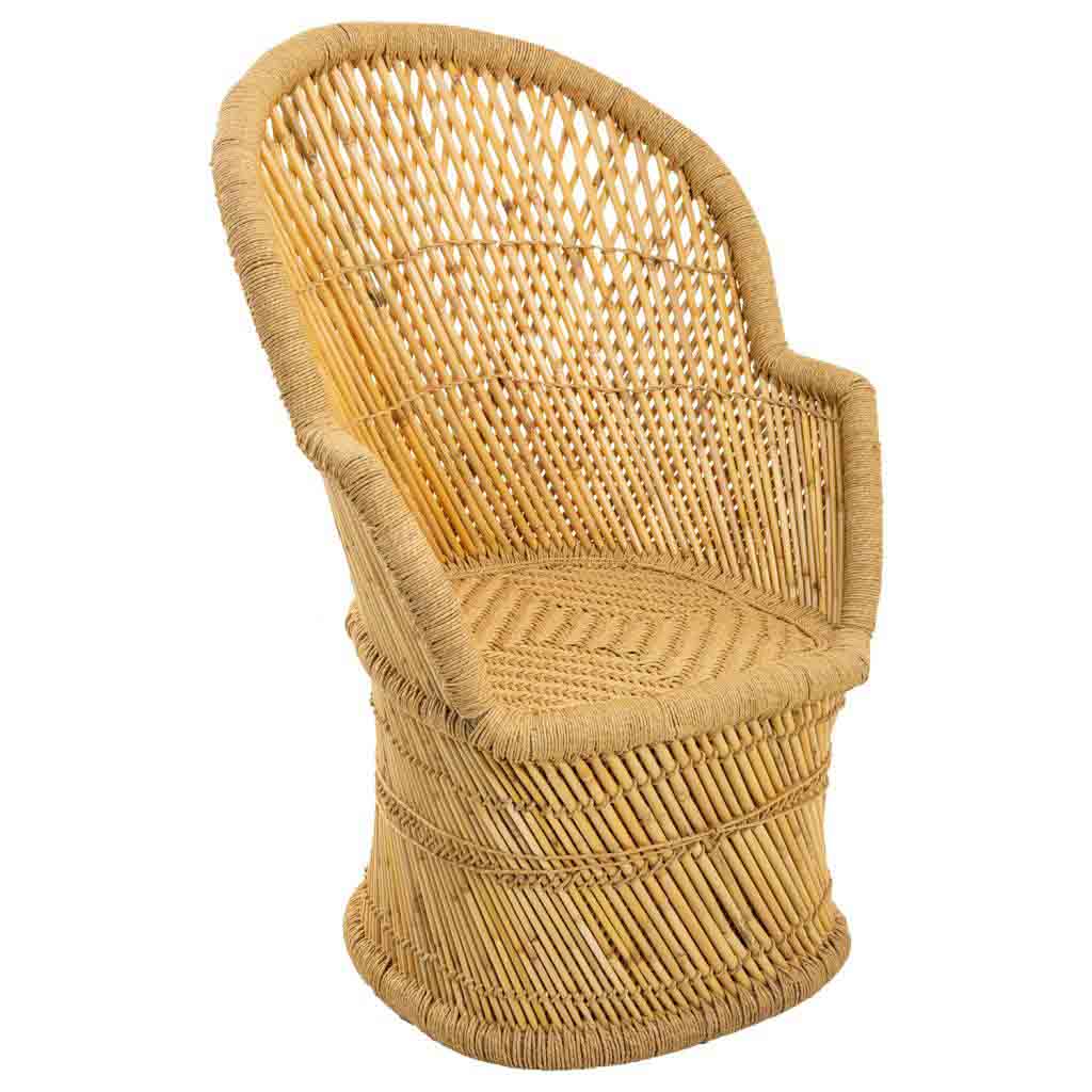 Creaciones meng MUEBLE - SILLONES Y BUTACAS - sillon redondo de bambú