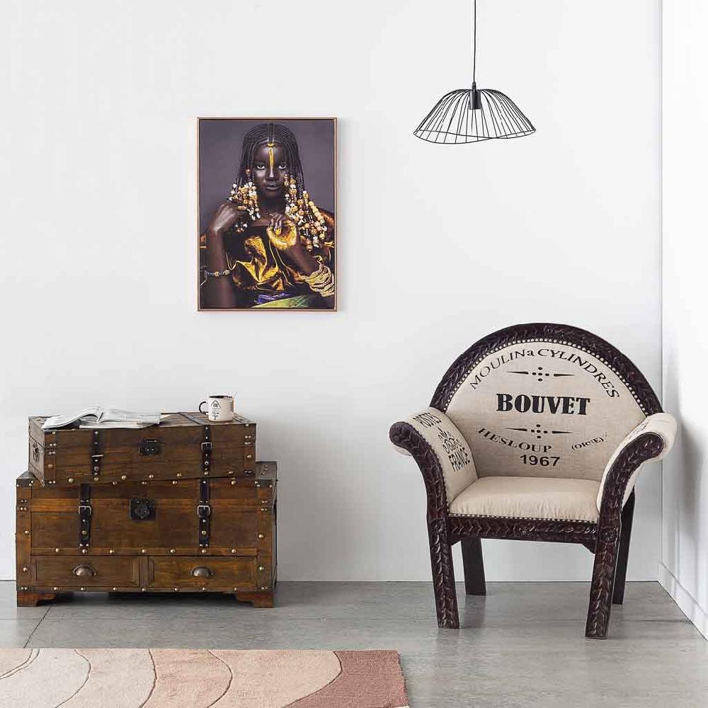 Creaciones Meng MUEBLE - SILLONES Y BUTACAS - Sillon Tapizado Acabado Artesanal