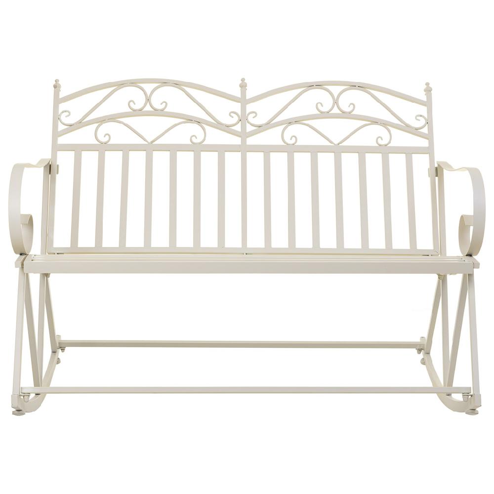 Creaciones Meng MUEBLE - SOFAS - Sofa Balancin De Forja Blanco