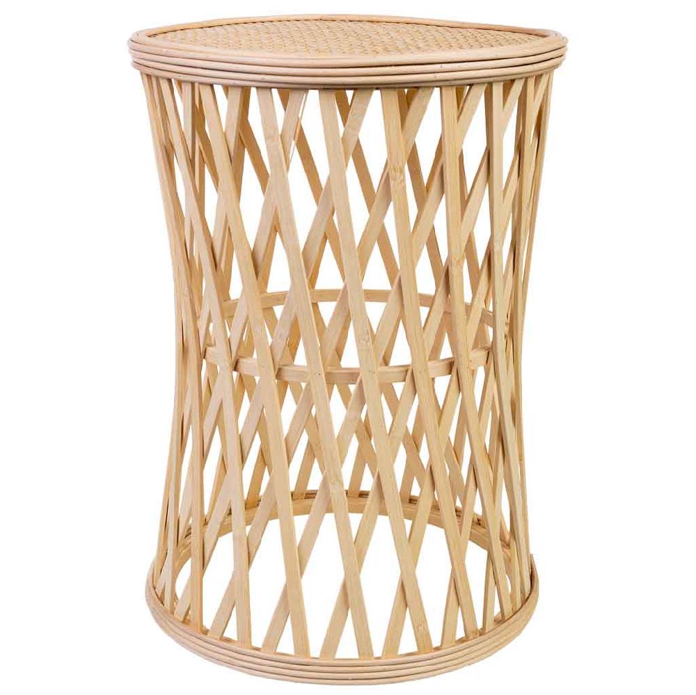 Creaciones meng MUEBLE - TABURETES Y PUFF - taburete de bambu