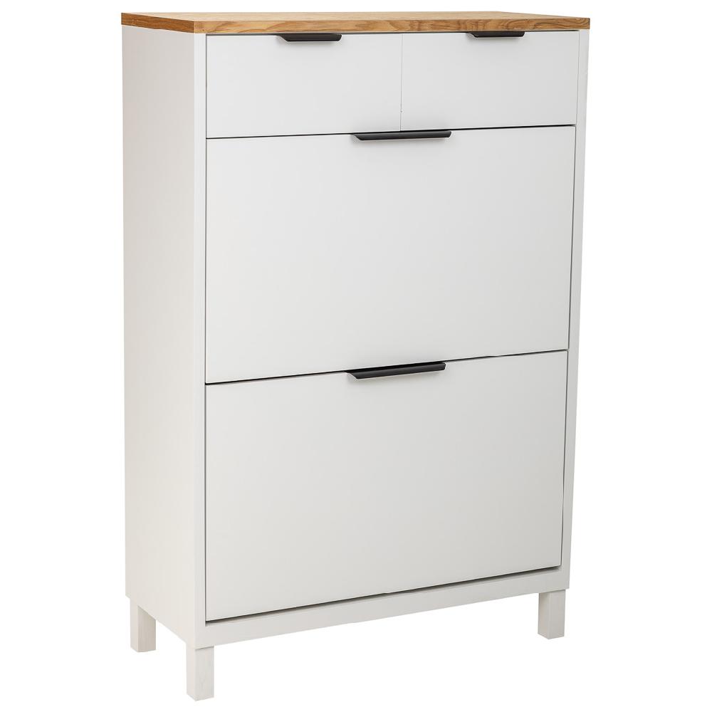 Creaciones meng MUEBLE - ZAPATEROS - mueble zapatero con 2 cajones y 2 puertas