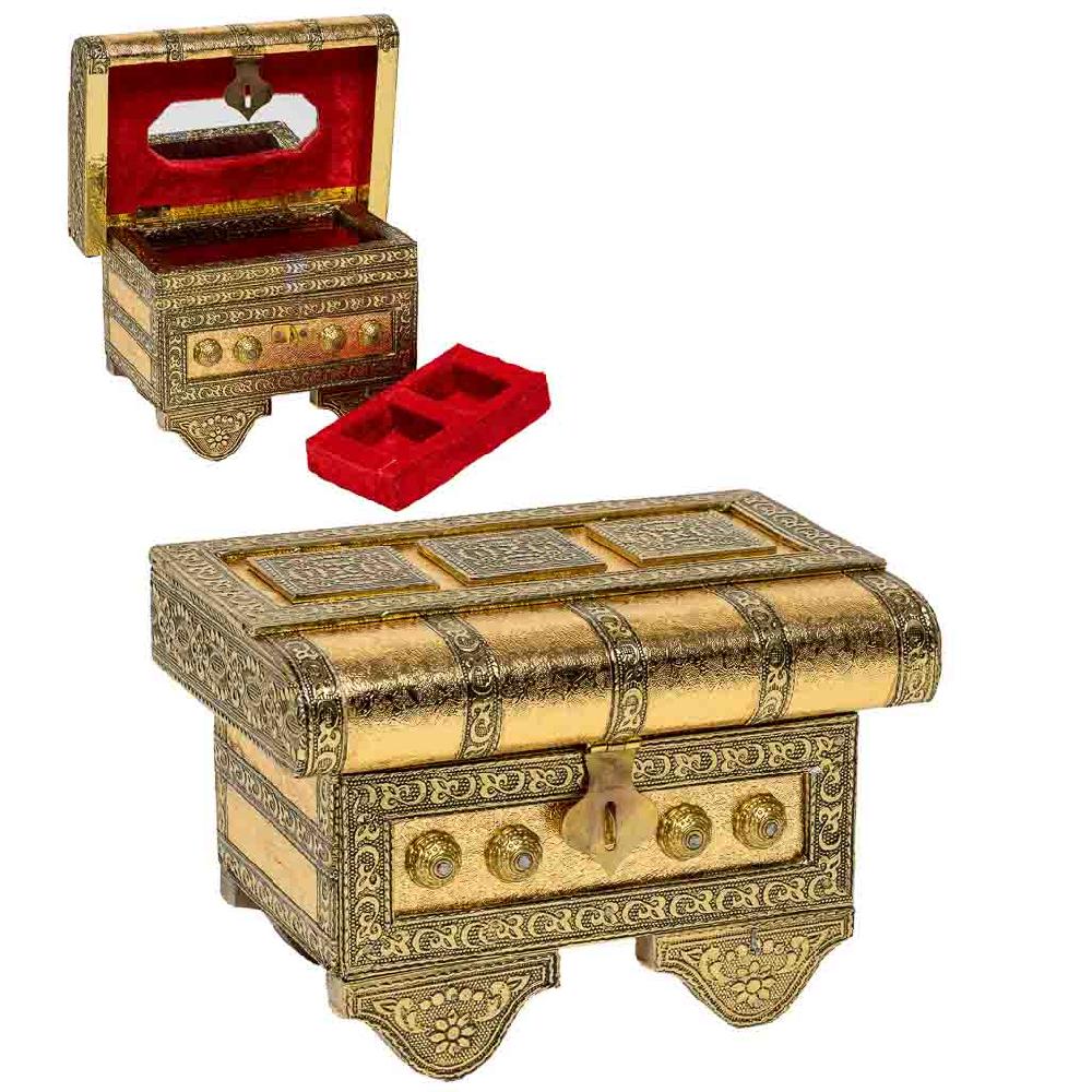 Creaciones meng REGALO - JOYEROS Y CAJAS DE MUSICA - joyero de metal repujado