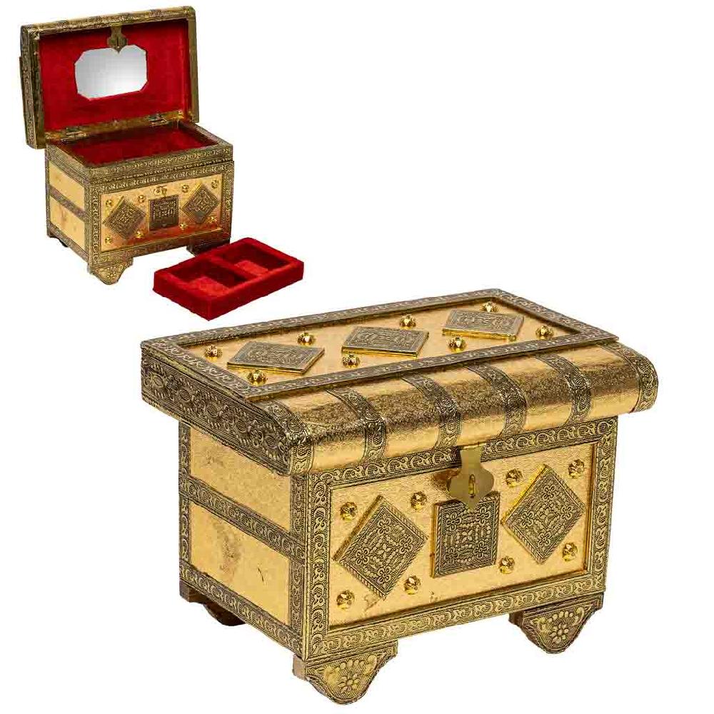 Creaciones meng REGALO - JOYEROS Y CAJAS DE MUSICA - joyero de metal repujado