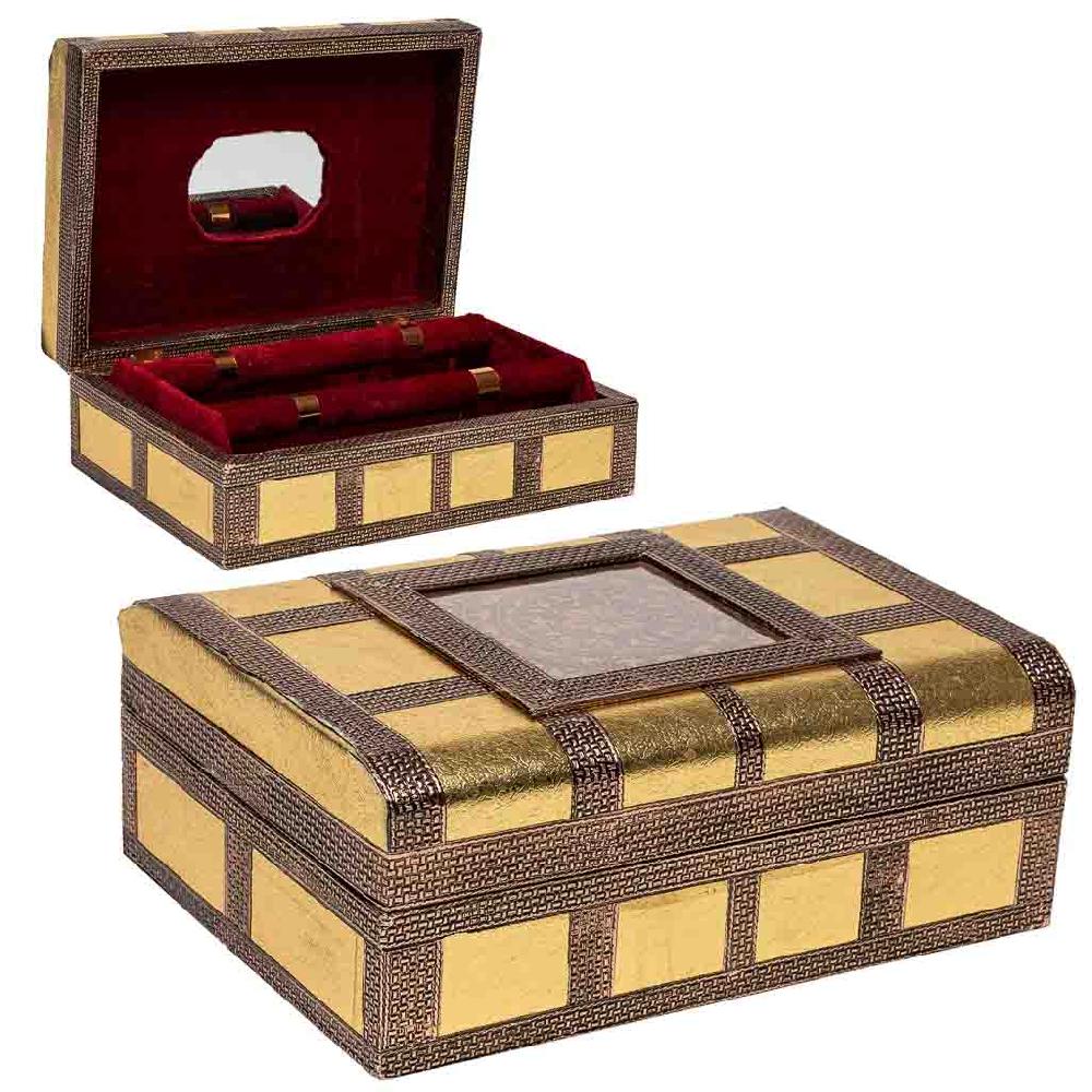 Creaciones meng REGALO - JOYEROS Y CAJAS DE MUSICA - joyero de metal repujado