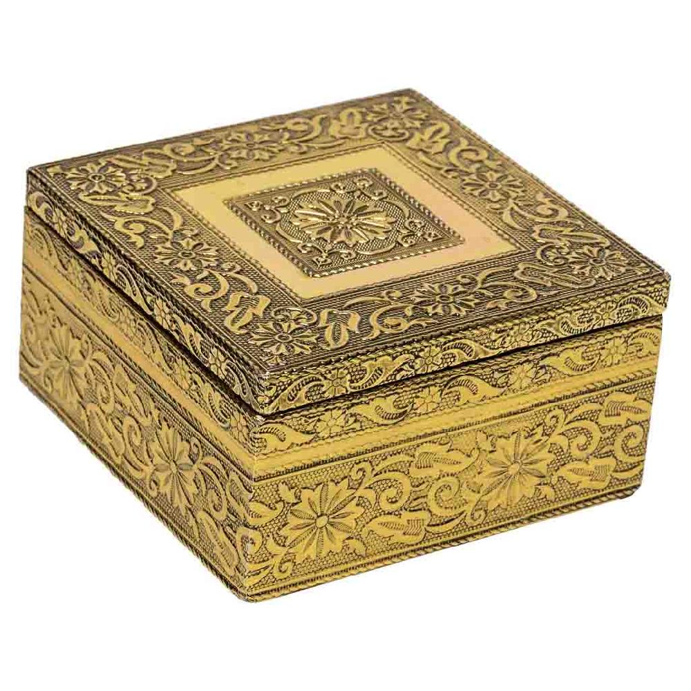Creaciones meng REGALO - JOYEROS Y CAJAS DE MUSICA - joyero de metal repujado