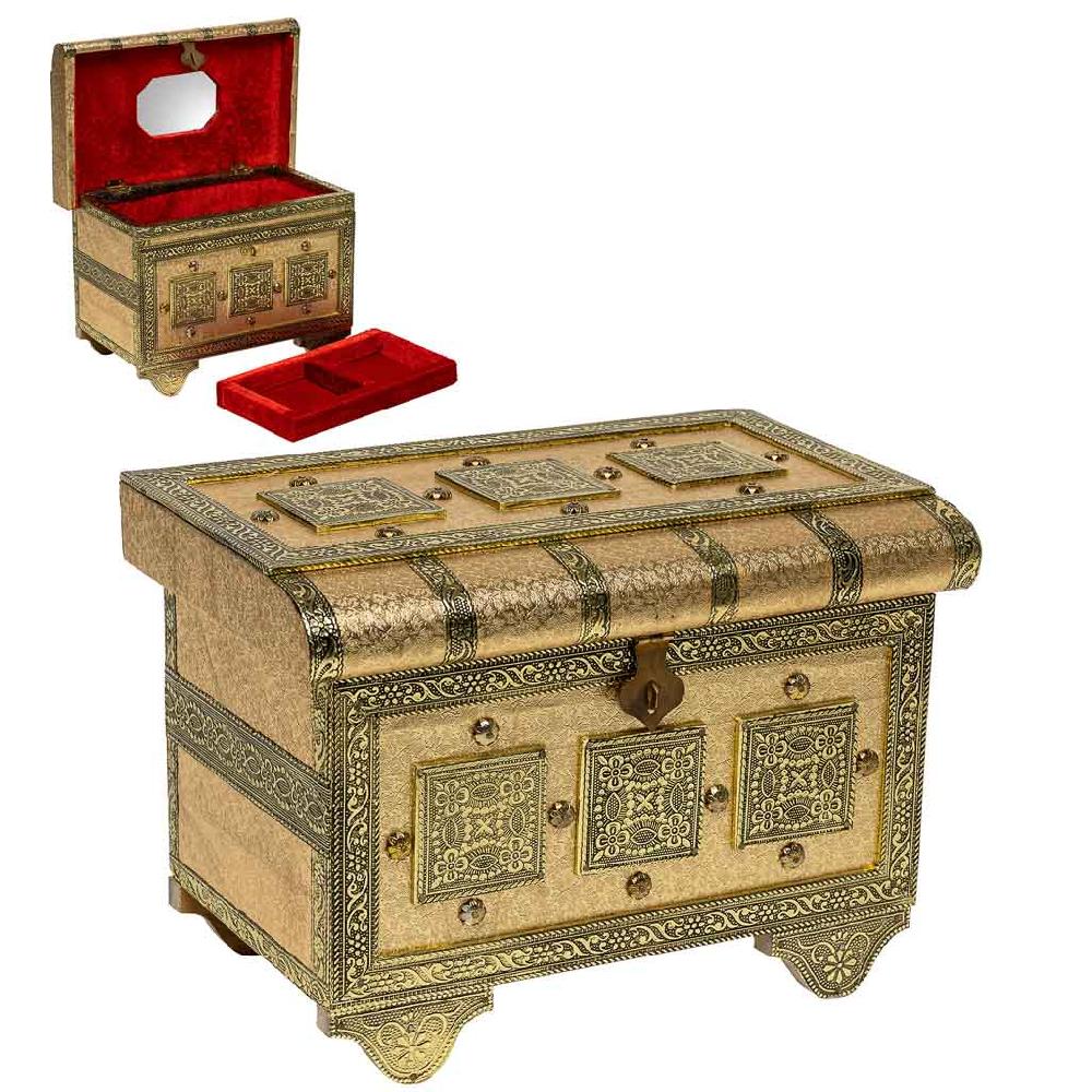 Creaciones meng REGALO - JOYEROS Y CAJAS DE MUSICA - joyero de metal repujado