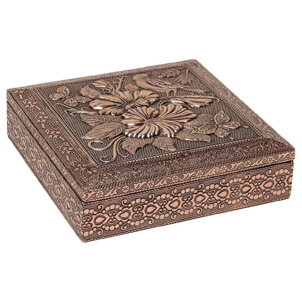 Creaciones meng REGALO - JOYEROS Y CAJAS DE MUSICA - joyero de metal repujado