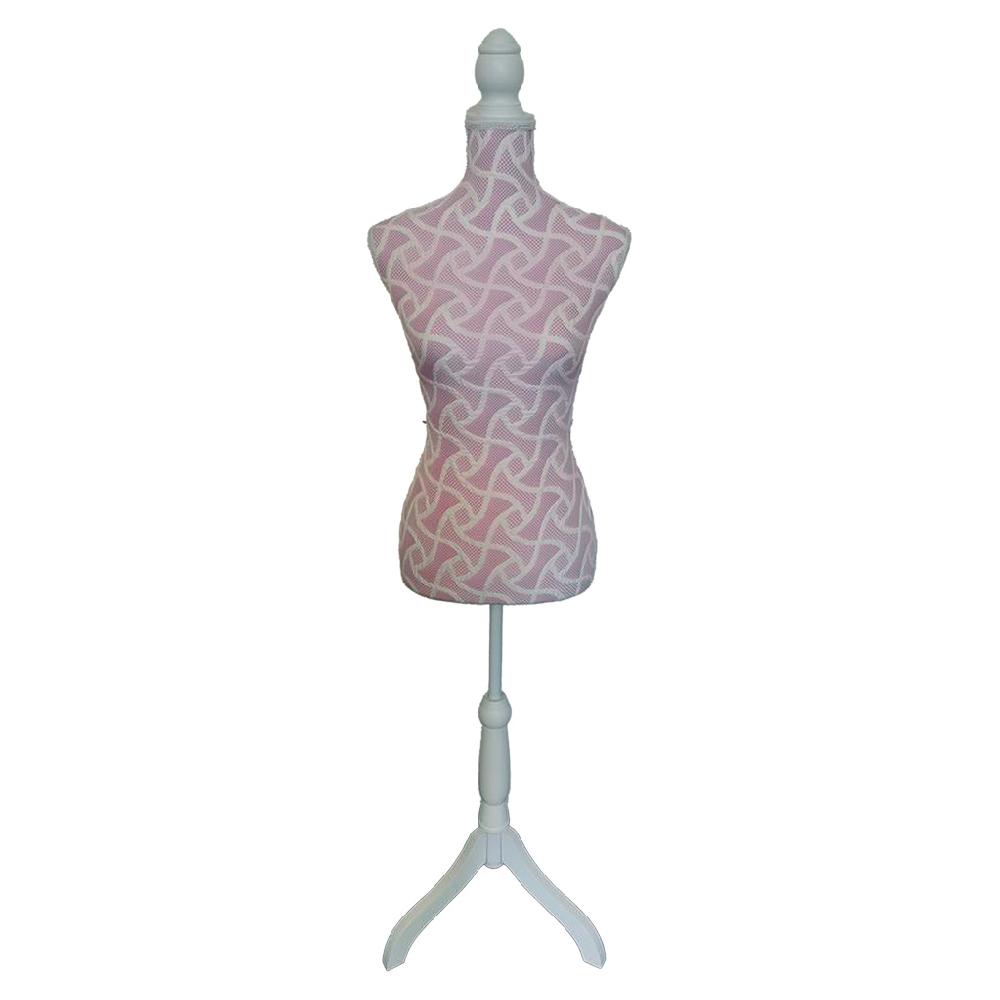 Creaciones meng REGALO - MANIQUIS - maniqui de madera y espuma forrado de tela blanca