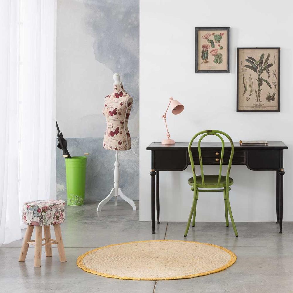 Creaciones Meng REGALO - MANIQUIS - Maniqui De Madera Y Espuma Forrado De Tela Marron