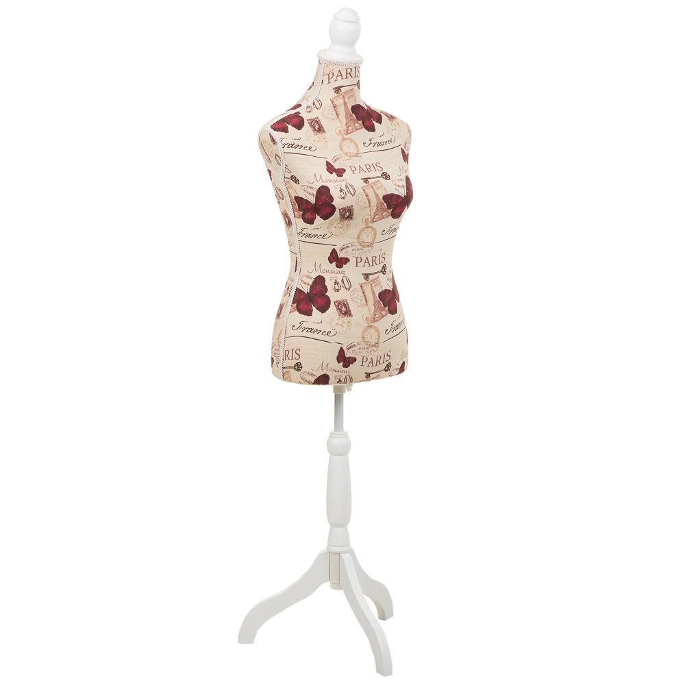 Creaciones meng REGALO - MANIQUIS - maniqui de madera y espuma forrado de tela marron