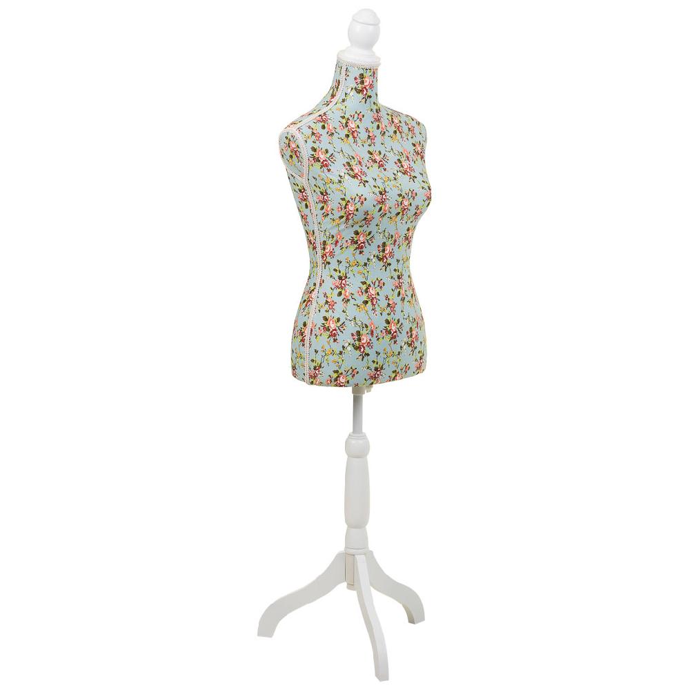 Creaciones meng REGALO - MANIQUIS - maniqui de madera y espuma forrado de tela verde