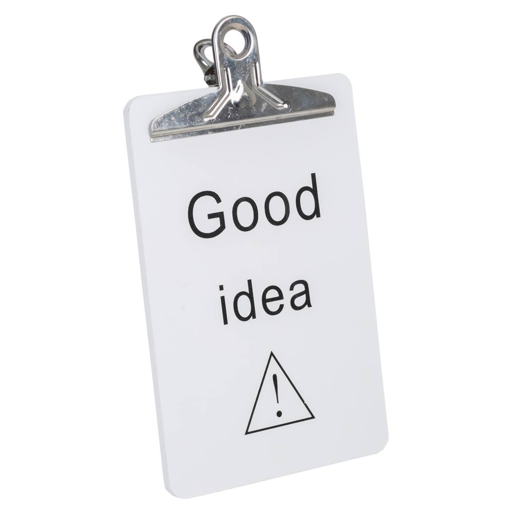 Creaciones meng REGALO - PORTATODO BLOC NOTAS FUNDAS PISA PAPELES - porta notas de madera con pinza