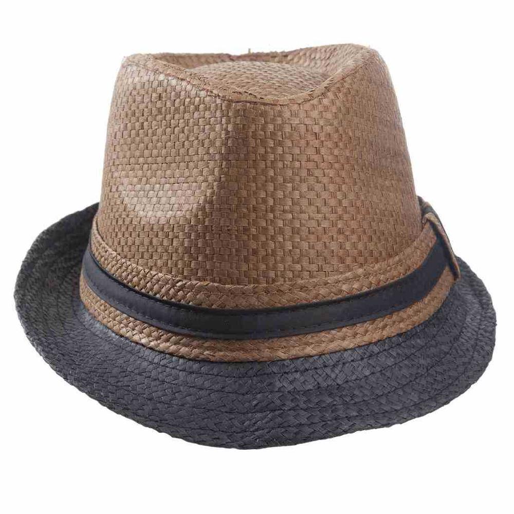 Creaciones Meng REGALO - SOMBREROS - Sombrero Fedora Bicolor Detalle Cinta