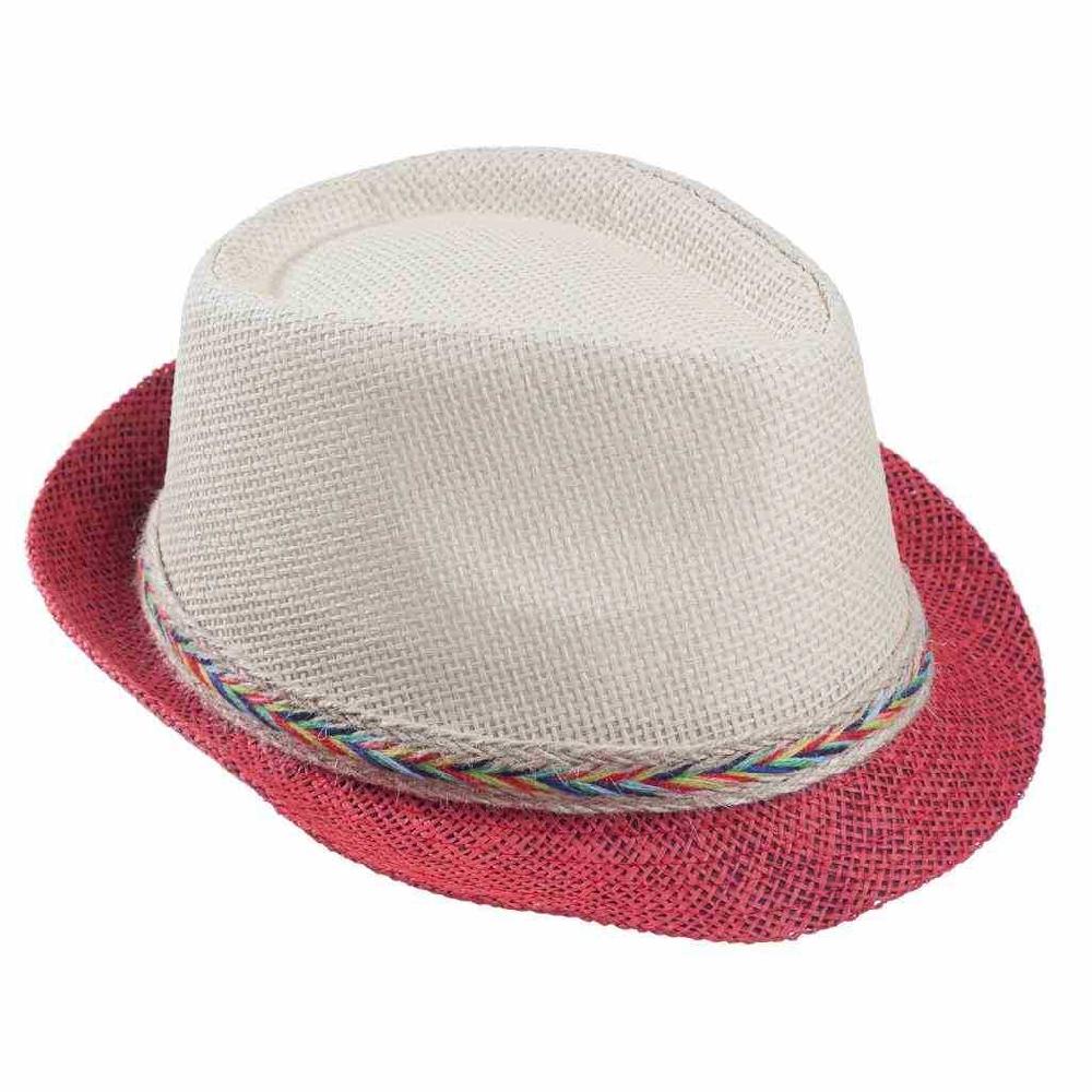 Creaciones meng REGALO - SOMBREROS - sombrero fedora bicolor