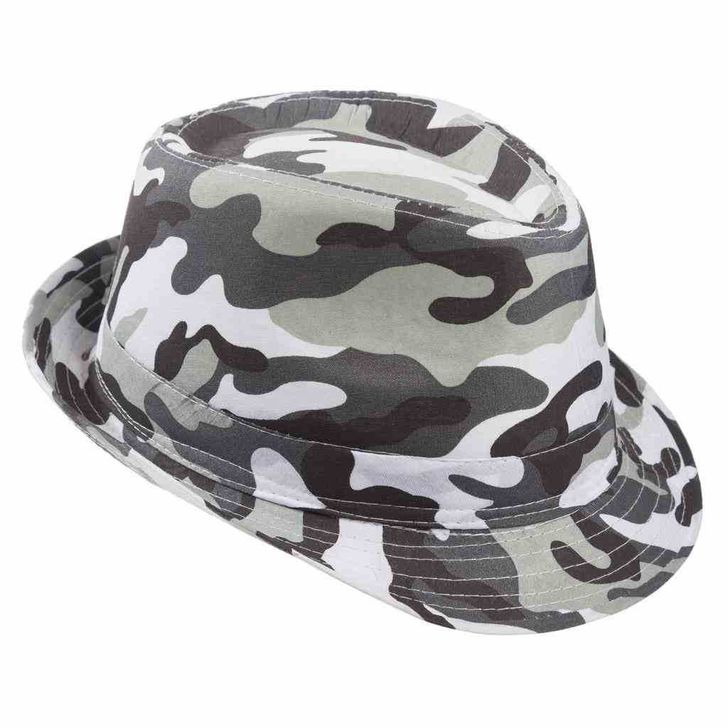 Creaciones meng REGALO - SOMBREROS - sombrero fedora camuflaje