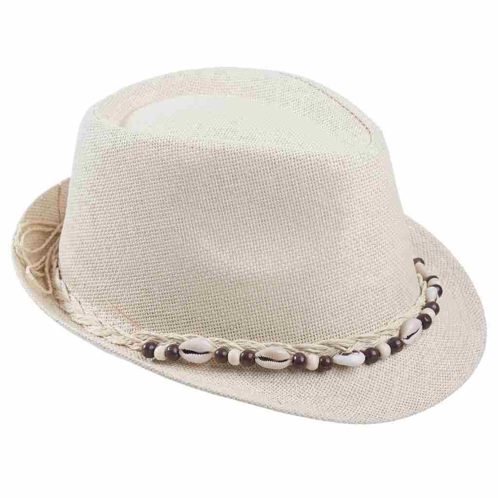 Creaciones meng REGALO - SOMBREROS - sombrero fedora con detalle