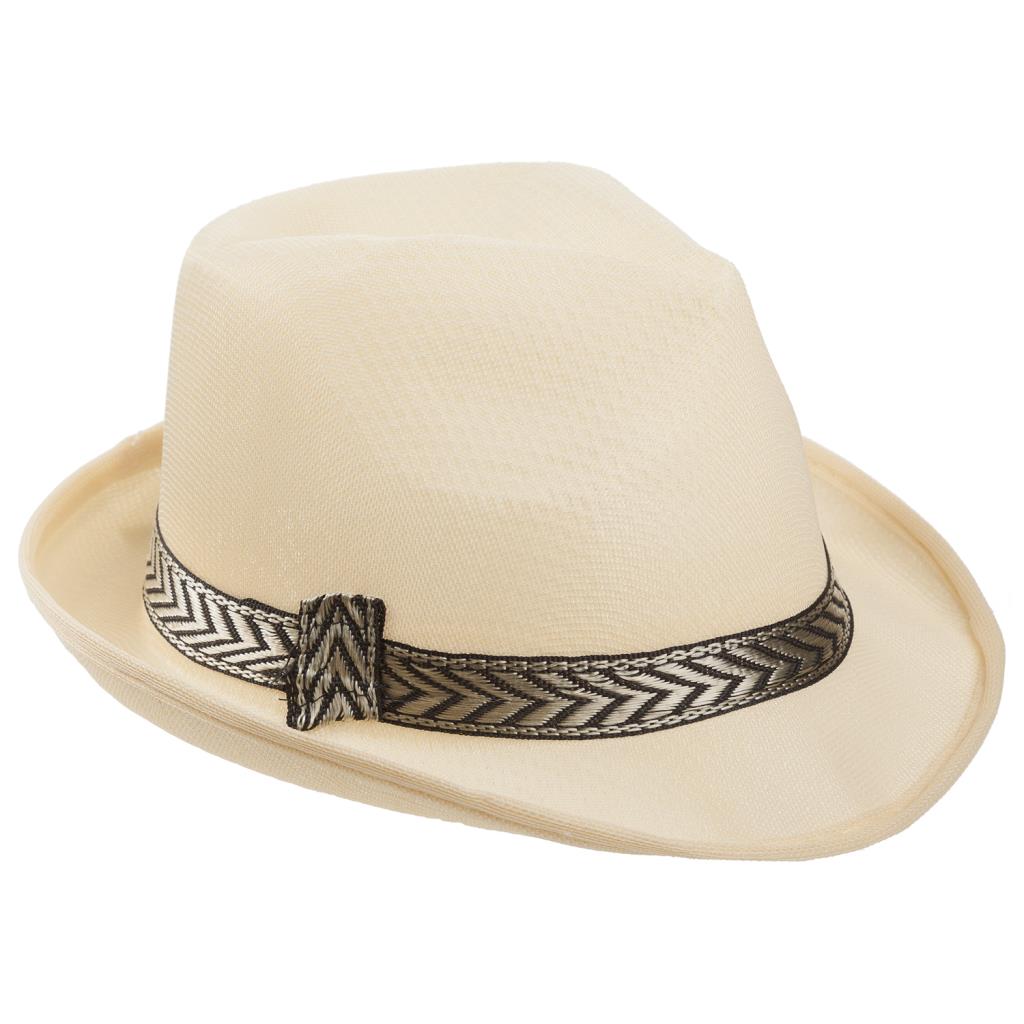 Creaciones meng REGALO - SOMBREROS - sombrero fedora detalle cinta