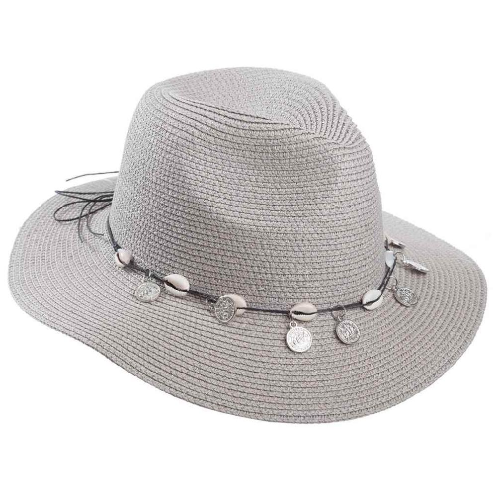 Creaciones meng REGALO - SOMBREROS - sombrero panama con adorno
