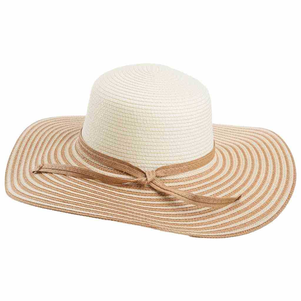 Creaciones meng REGALO - SOMBREROS - sombrero sra de ala ancha bicolor