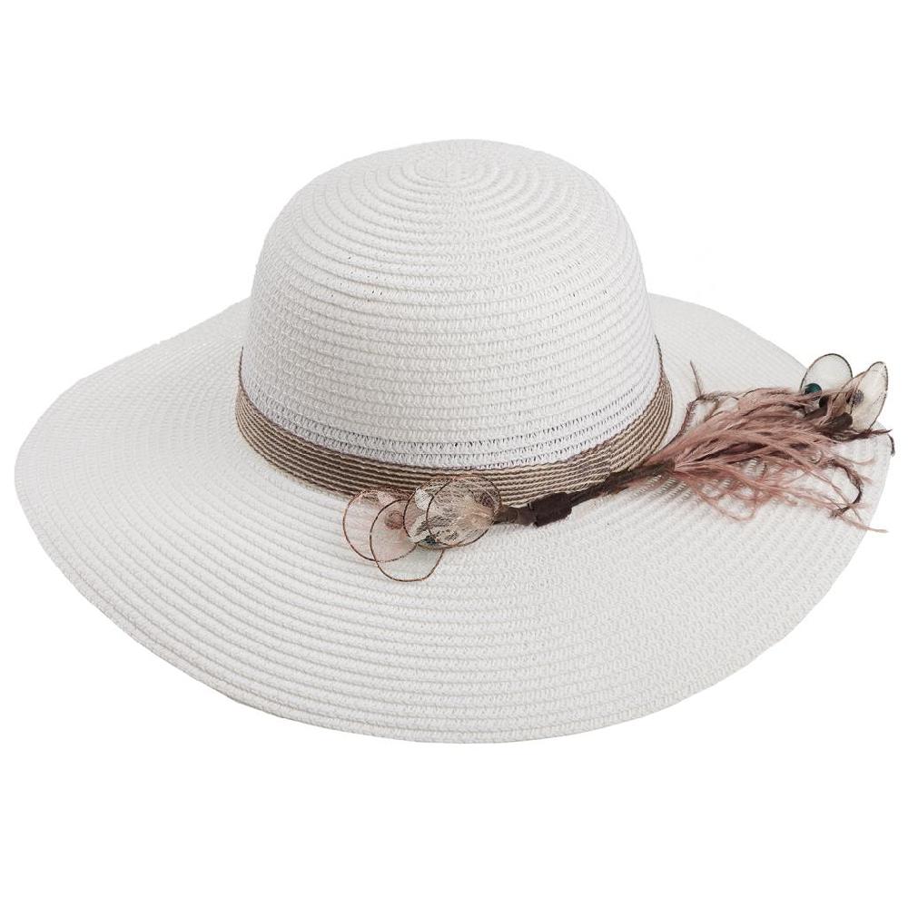 Creaciones meng REGALO - SOMBREROS - sombrero sra de ala ancha con adorno elegante