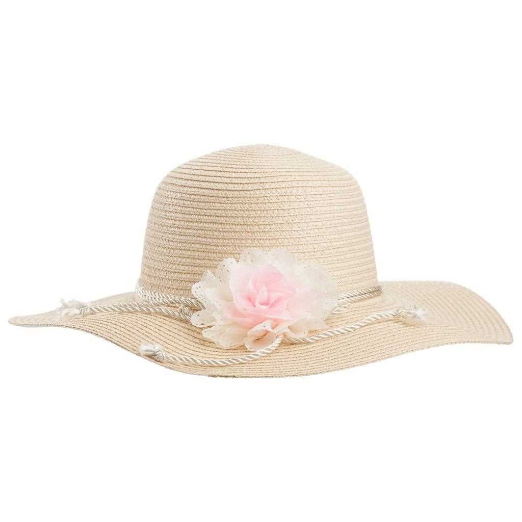 Creaciones Meng REGALO - SOMBREROS - Sombrero Sra De Ala Ancha Con Detalle