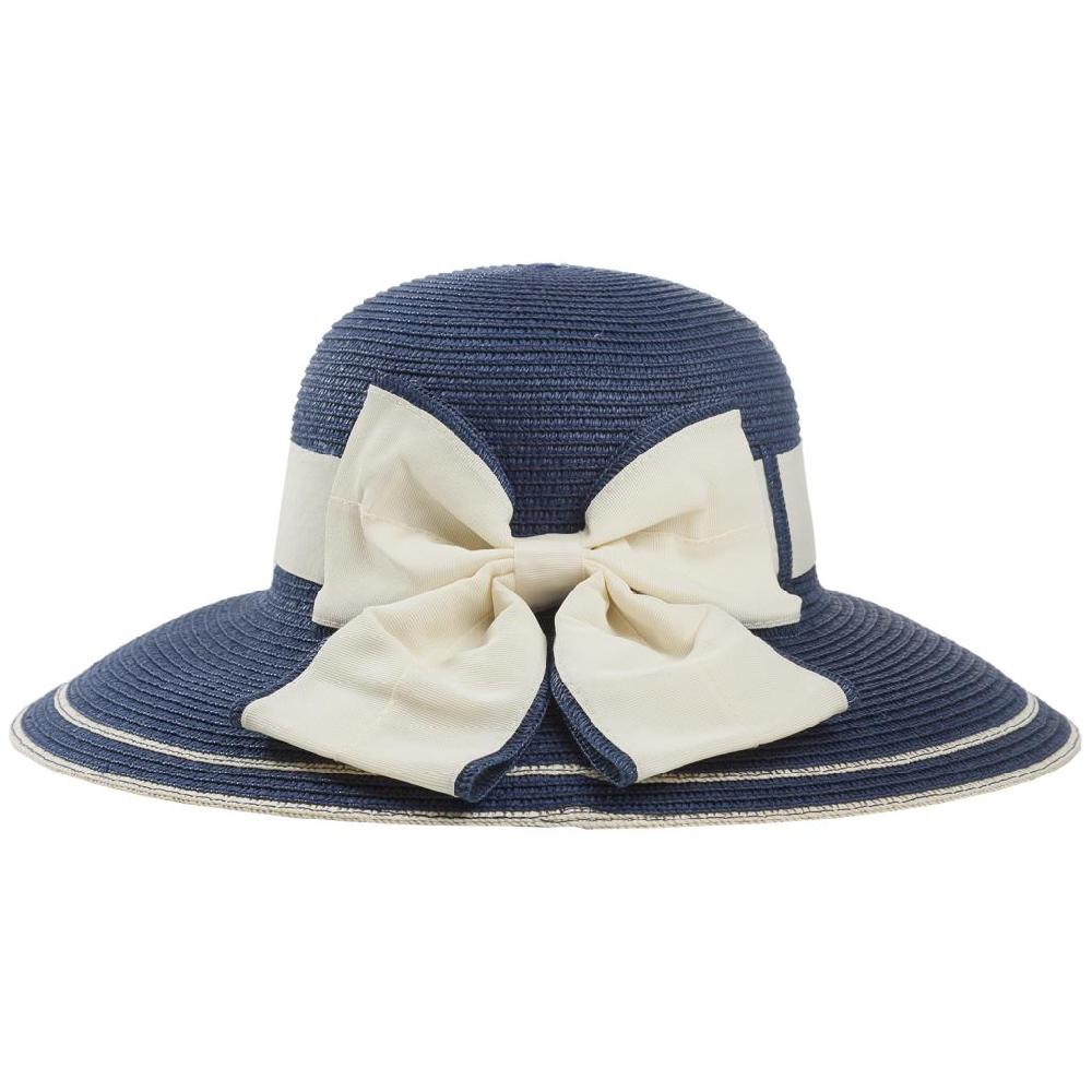 Creaciones Meng REGALO - SOMBREROS - Sombrero Sra De Ala Ancha Detalle Lazo